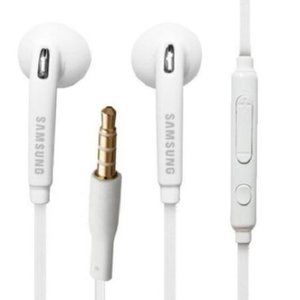 SAMSUNG OEM 3.5mm HEADPHONES GALAXY S6, S7, EDGE, PLUS, NOTE 6, EDGE TAB W/ GELS